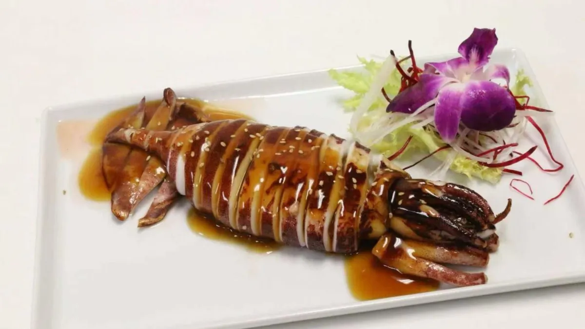 Calamari at Fujiyama，a Japanese Restaurant in Brookfield