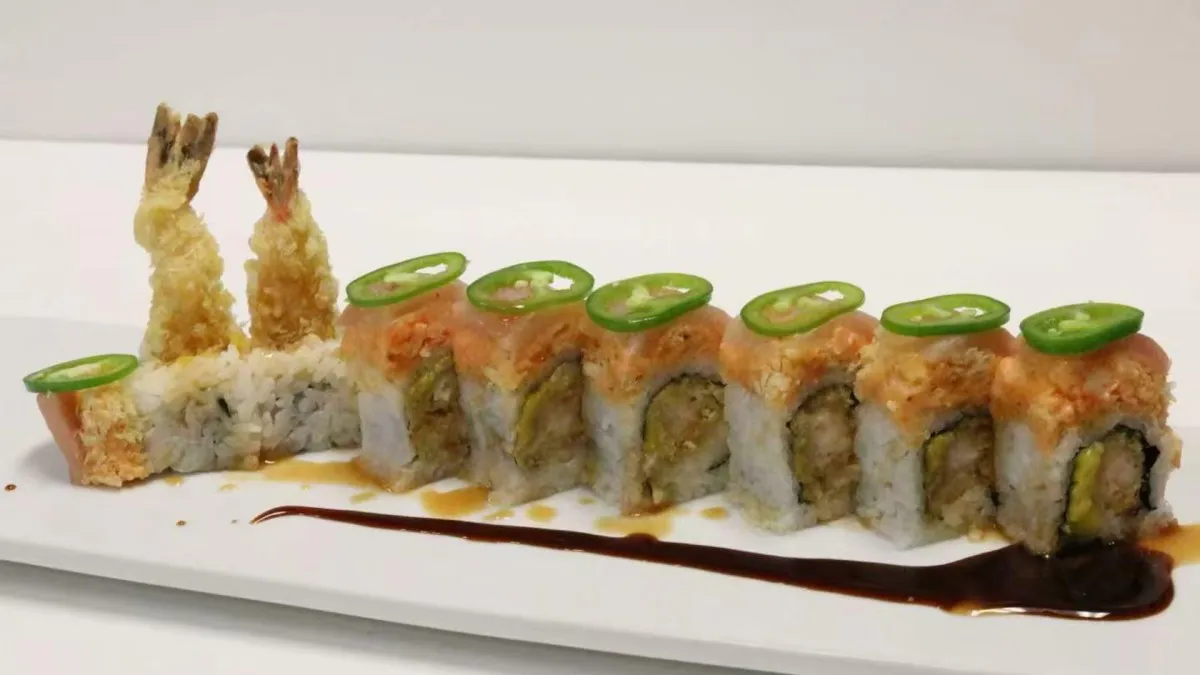 Crazy Jaguar Roll at Fujiyama，a Japanese Restaurant in Brookfield