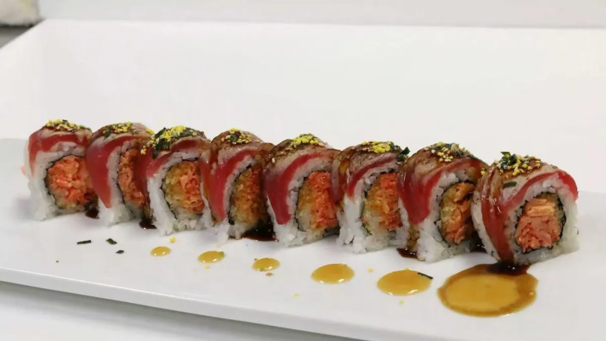 Firework Roll at Fujiyama，a Japanese Restaurant in Brookfield