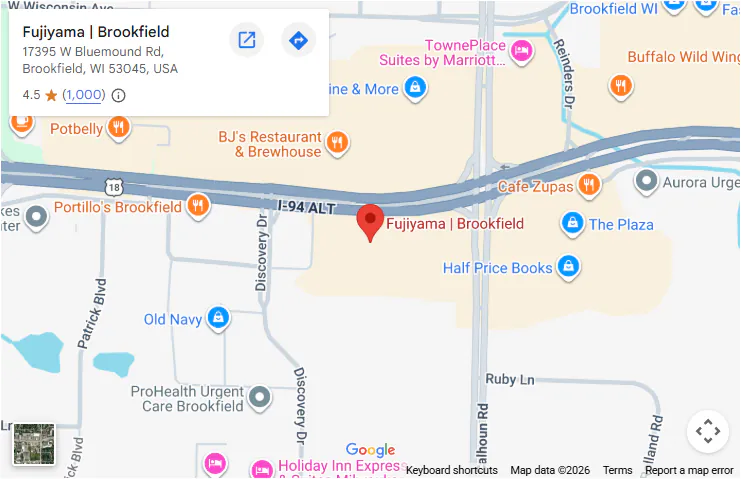 Location, 17395 W Bluemound Rd, Brookfield, WI 53045, United States